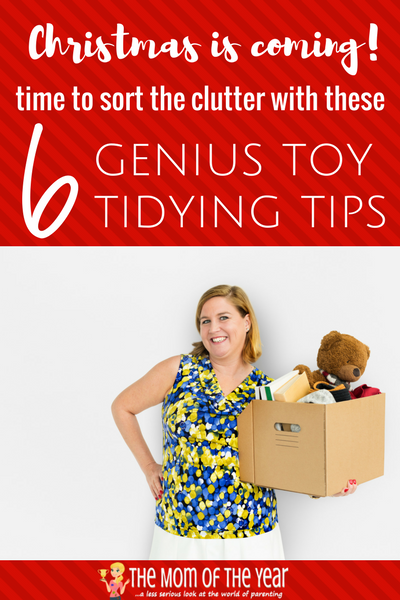 Have a boatload of lovely presents headed your way with the holidays? Get a jump on the clutter by tidying toys up weeks before Christmas gifting touches down. The bonus? You can teach your kiddos the value of giving to others while celebrating the holiday spirit! Enjoy!