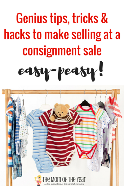 All the tips, tricks and hacks you need to successfully sell at a consignment sale! Put your kids outgrown clothes and toys to work to make money and bring some extra cash into your budget. With this step-by-step how-to for selling consignment, you've got this, mama!