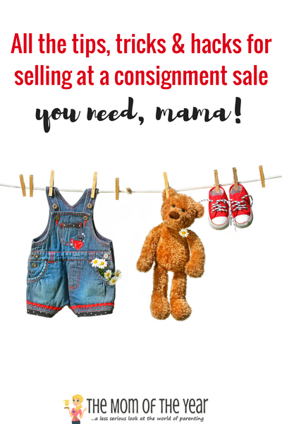 Tips, Tricks and Hacks for Selling at a Consignment Sale