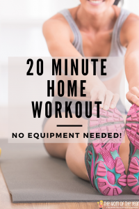 20 Minute Home Workout