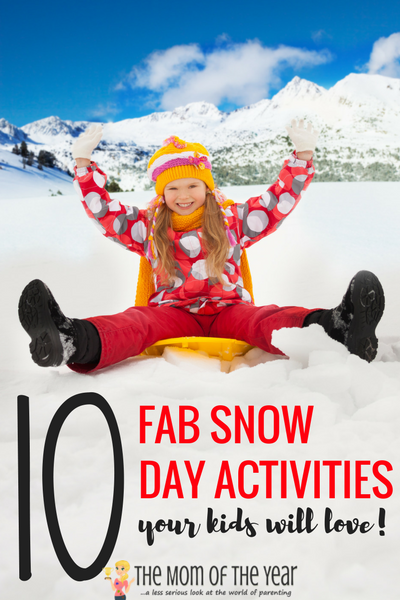 ow day, mama? NO WORRIES! You can do this! Check these 10 smart snow day activities to keep the fun and learning flowing in your home and then relax and count it a day well spent! Well done, mama!