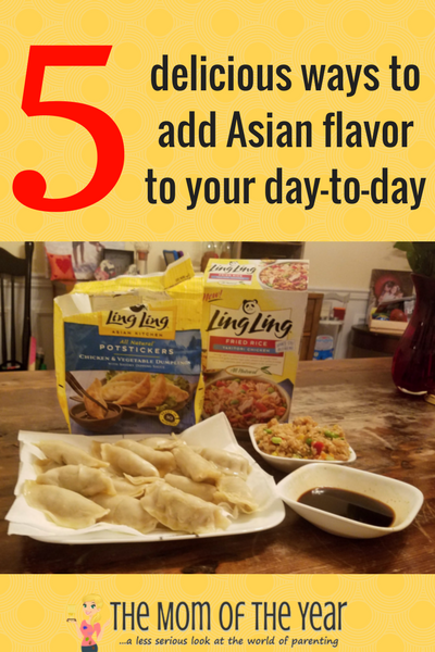 Looking to spice up your family's weekly meals and bites? Here are 5 genius ways to add Asian flavor to your day-to-day! Inspired and money-saving ideas you'll love!