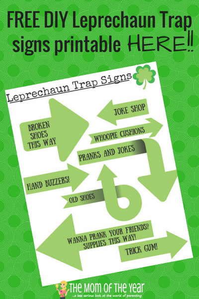 This St. Patrick's Day, it's time to get serious! Use this hand-dandy how-to guide to make your own REAL DIY leprechaun trap! This is the real deal! If you want to catch a wee green sprite, grab the kids, enjoy this family project and whip a trap that REALLY works! Get ready to enjoy the 3 wishes he will grant you!