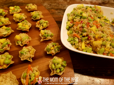 It's time to celebrate the Chinese New Year! You MUST try this kid-friendly, easy, quick, Chinese New Year appetizer recipe full of veggies and fresh mango--a delicious treat for your appetite and your family-friendly celebration! These veggie rice tortilla bites are amazing--check out the adaptations too and make them perfect for YOUR family!