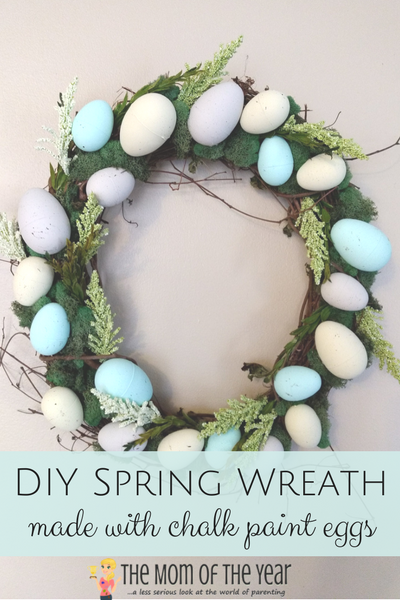 Have scads of Easter eggs on hand? Check out this awesome DIY Chalk Paint Eggs project as the prettiest way to upcyle plastic eggs ever! It's a super-easy, quick, and cheap Easter project for multiple uses--the wreath idea at the end is such a gorgeous way to make your front door shine! Go get the how-to scoop here!