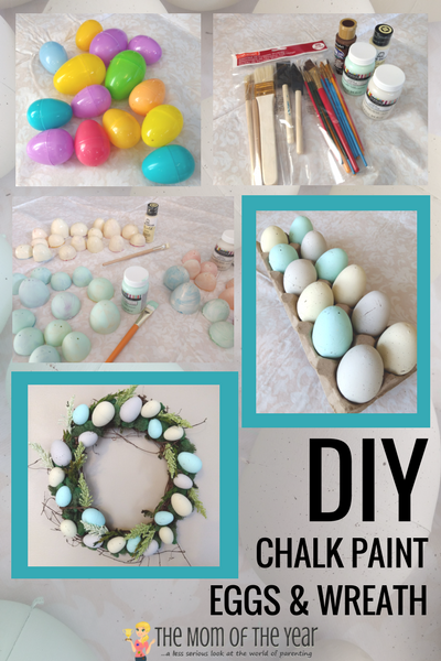 Have scads of Easter eggs on hand? Check out this awesome DIY Chalk Paint Eggs project as the prettiest way to upcyle plastic eggs ever! It's a super-easy, quick, and cheap Easter project for multiple uses--the wreath idea at the end is such a gorgeous way to make your front door shine! Go get the how-to scoop here!