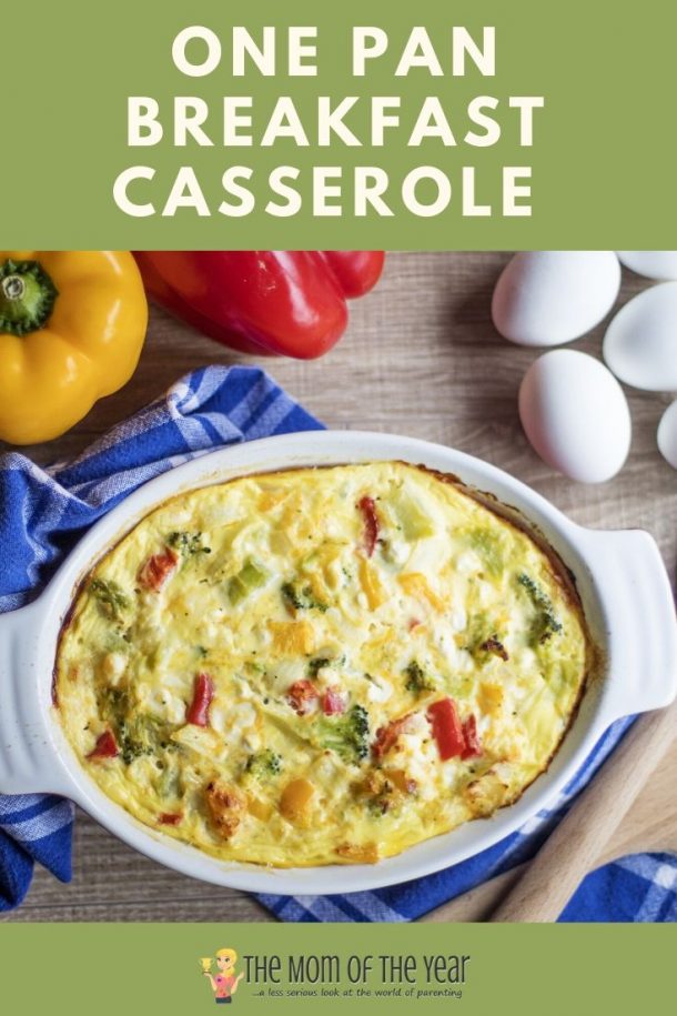 One Pan Easter Breakfast Casserole - The Mom of the Year