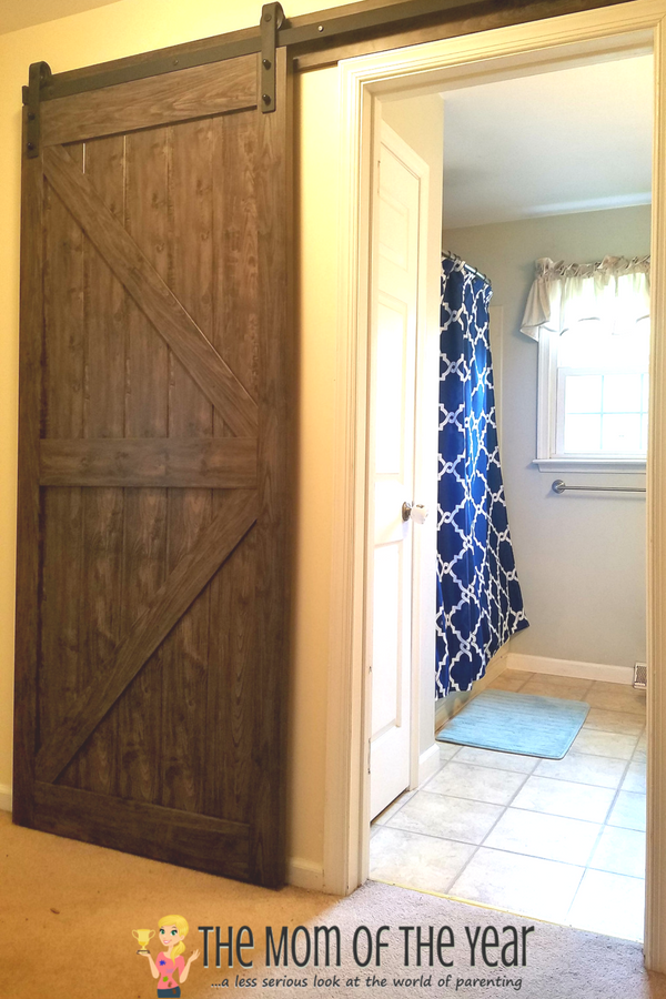 There are so many super reasons a Barn Door is the perfect fit for a space in your home! #3 never even occurred to me until AFTER we installed our rustic barn door. Check them all out, get inspired and get ready to add a little rustic home decor of your own!