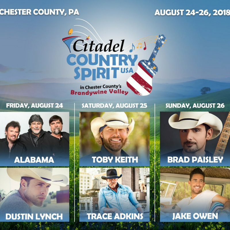 It's not often that a country music festival touches down in your backyard, but when it does, you join in the fun and celebrate! Get the whole scoop on the Citadel Country Spirit USA here!