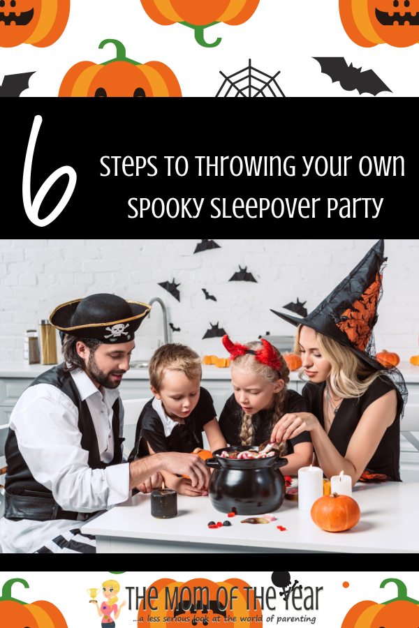 Throw your own spooky sleepover party with these fun tips--the perfect way to enjoy a Halloween celebration with family and friends! Movie night just got a huge upgrade!