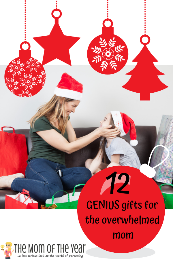 Know a mom who is stressed out? Check this genius list of the 12 best gifts for the overwhelmed mom and be gift giver of the year! She will swoon over all of these options, I promise! #7 is my personal favorite :)