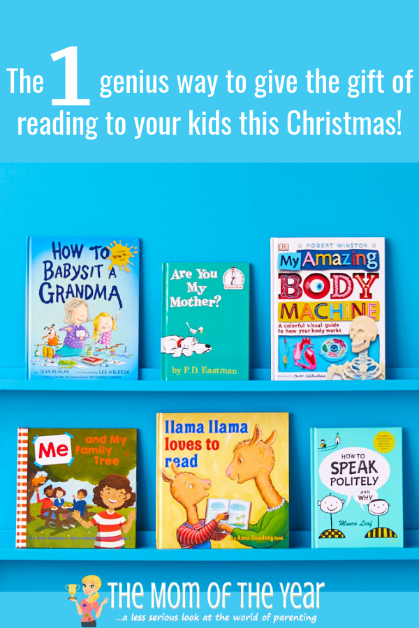 Books for Kids is the coolest way to give the gift of reading and giveback this holiday season! No better Christmas gift, and check out how it works--no easier way to love on kids in need!