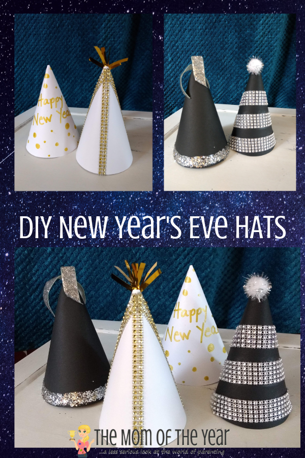homemade new years hats