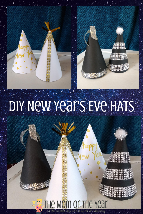 Want to ring in the new year in style? Check these fab DIY New Year's Eve Hats! I love the genius money-saving work-around!