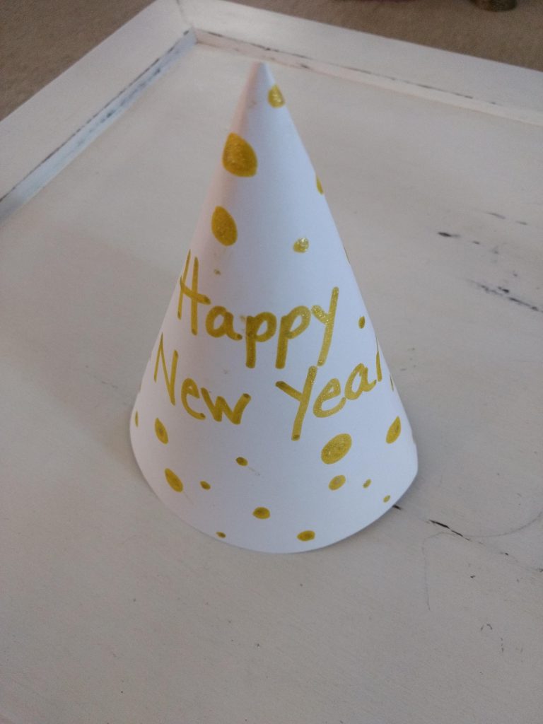 homemade new years hats