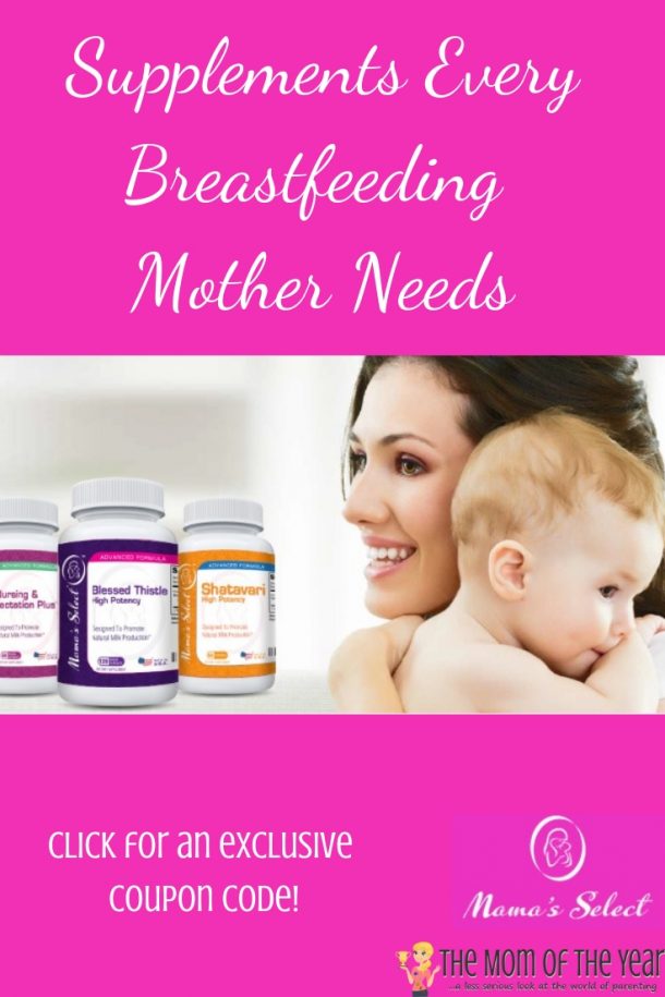 4 Supplements Every Breastfeeding Mother Needs The Mom of the Year