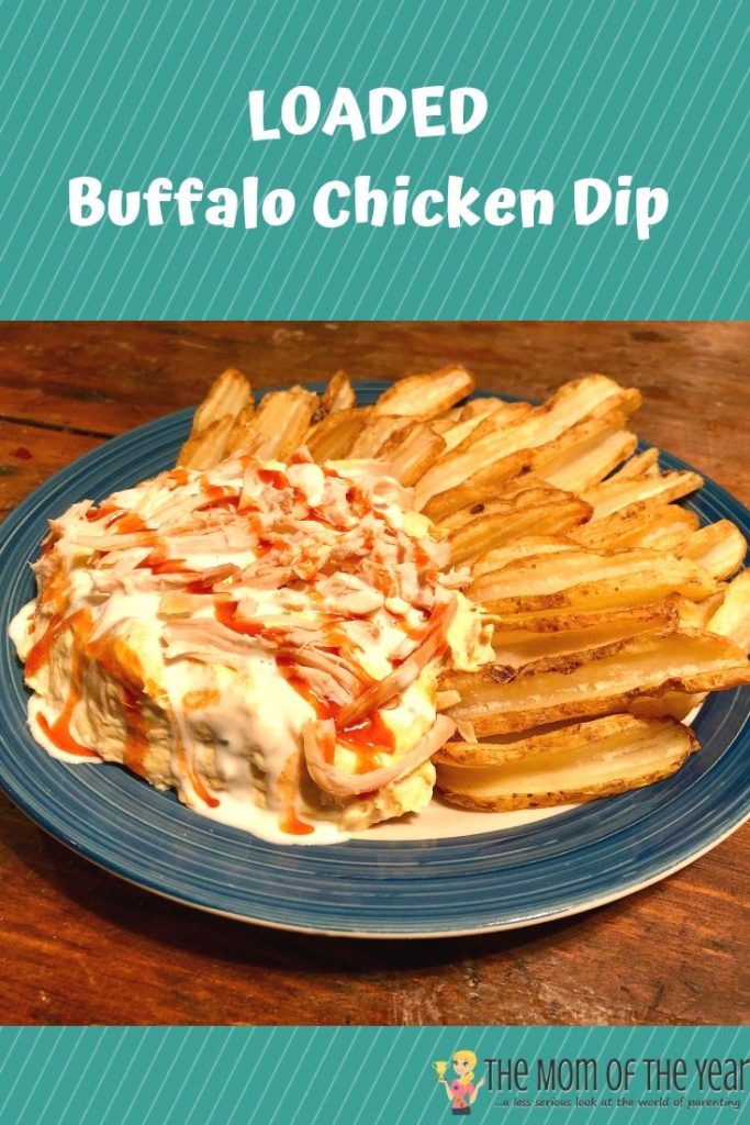 Crowd-Pleasing Loaded Buffalo Chicken Dip