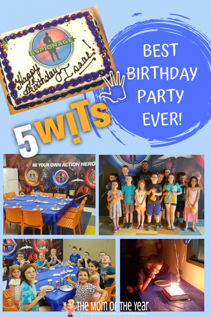 Our 5 Wits birthday party was the best birthday party we have ever had with our kids! Grab the full scoop on why this escape room hot spot makes for the best birthday party ever!