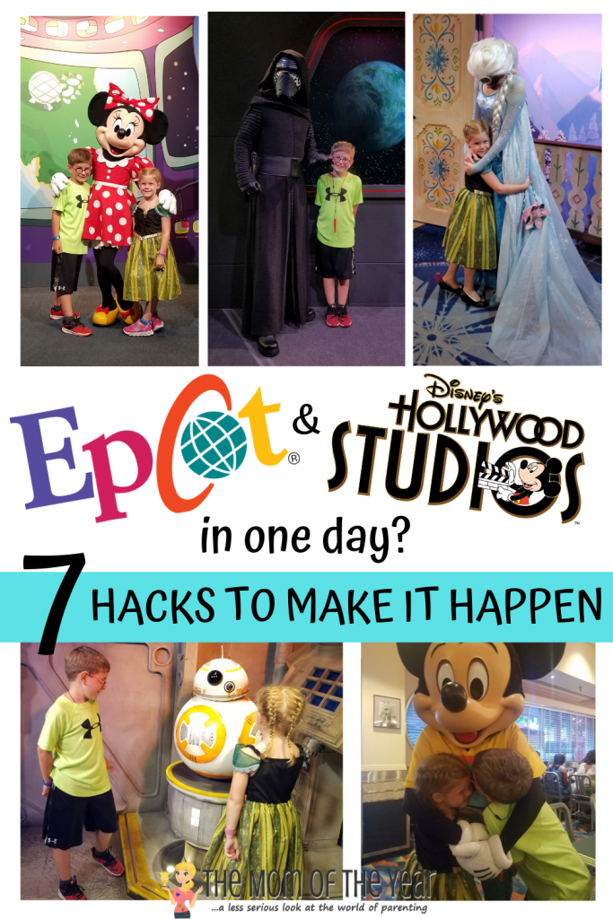 Visiting Epcot and Hollywood Studios in