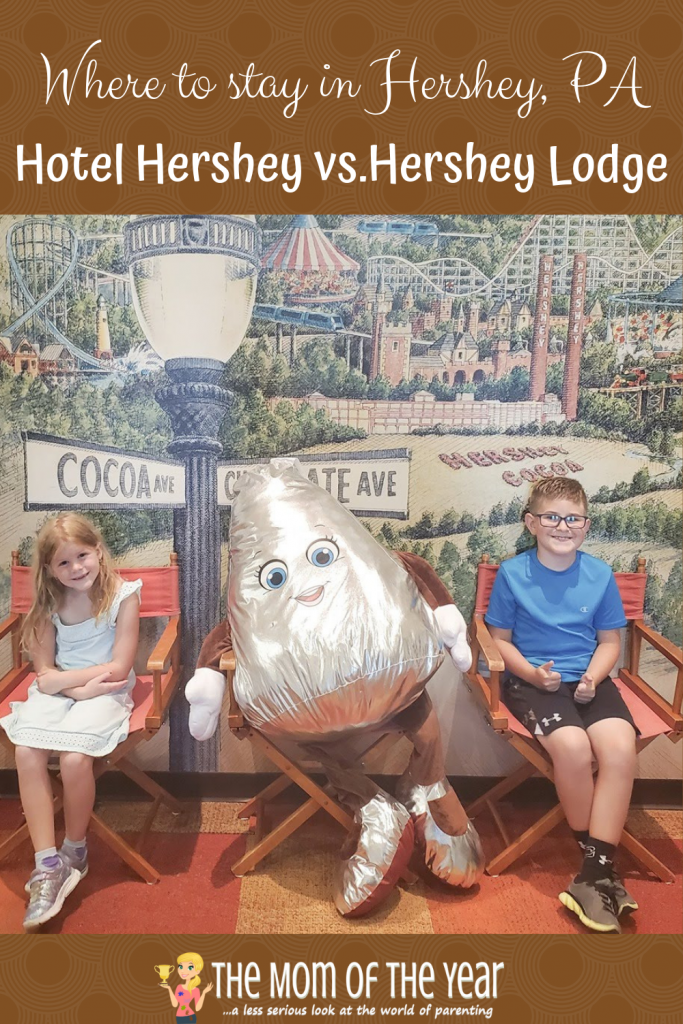 Crushing on a visit to the sweetest place on earth? Go get 'em! Here's the whole scoop on all you need consider for the Hotel Hershey vs. the Hershey Lodge--wherever you stay, it's a win!