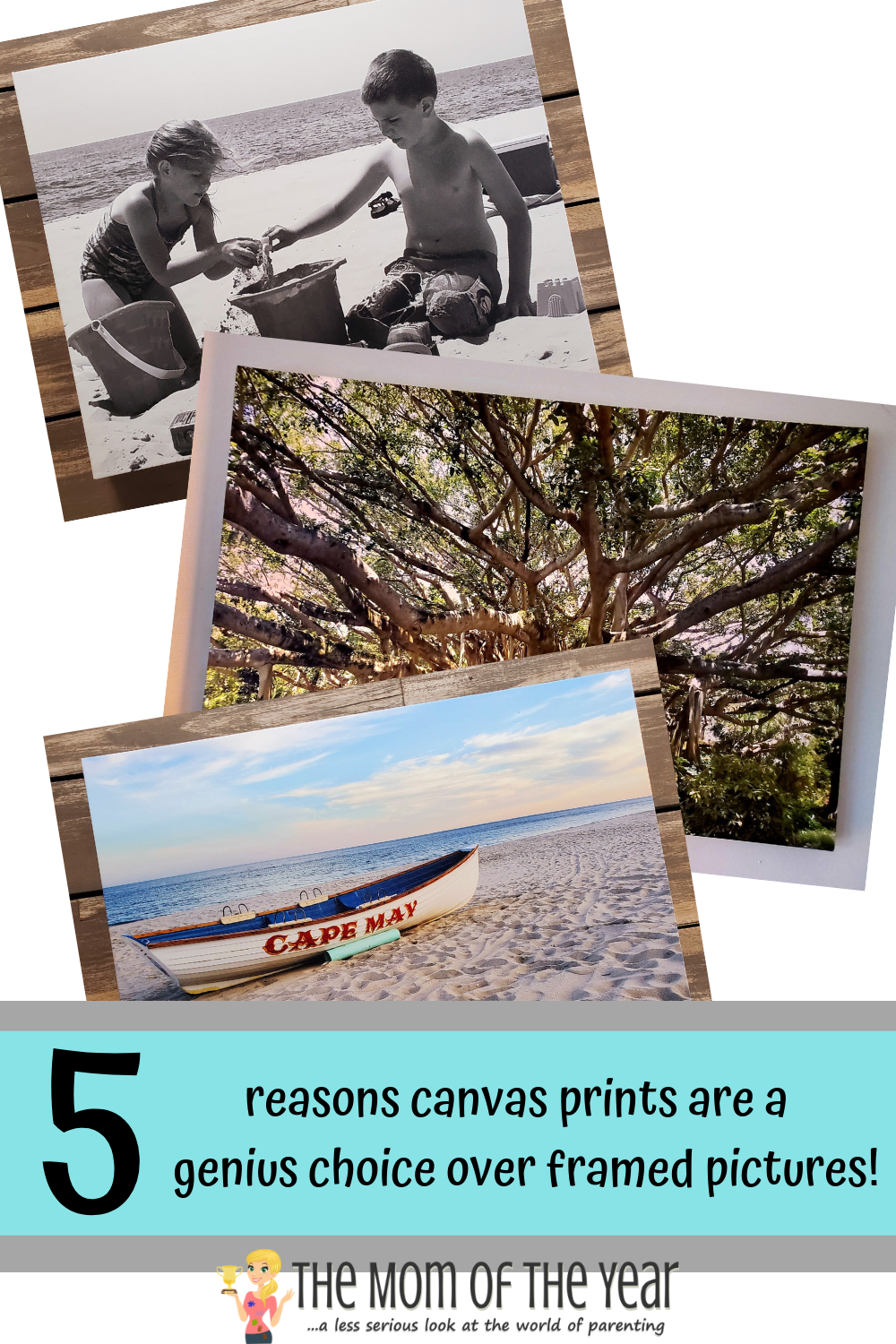 5 OutoftheBox Canvas Print Ideas The Mom of the Year