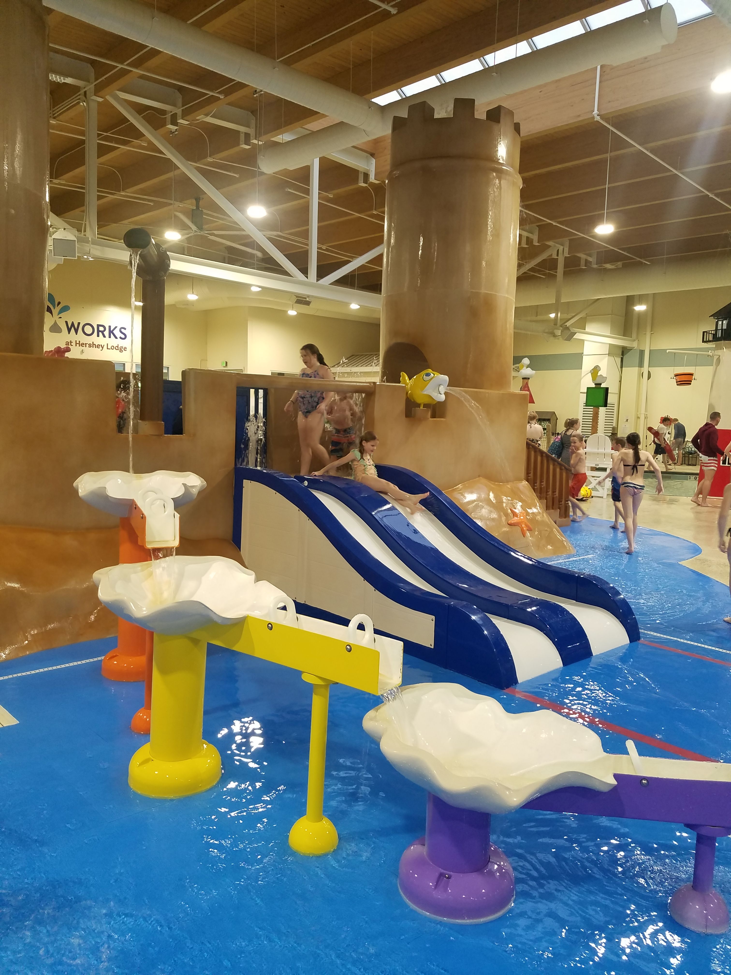 Indoor water park at the Hershey Lodge - The Mom of the Year
