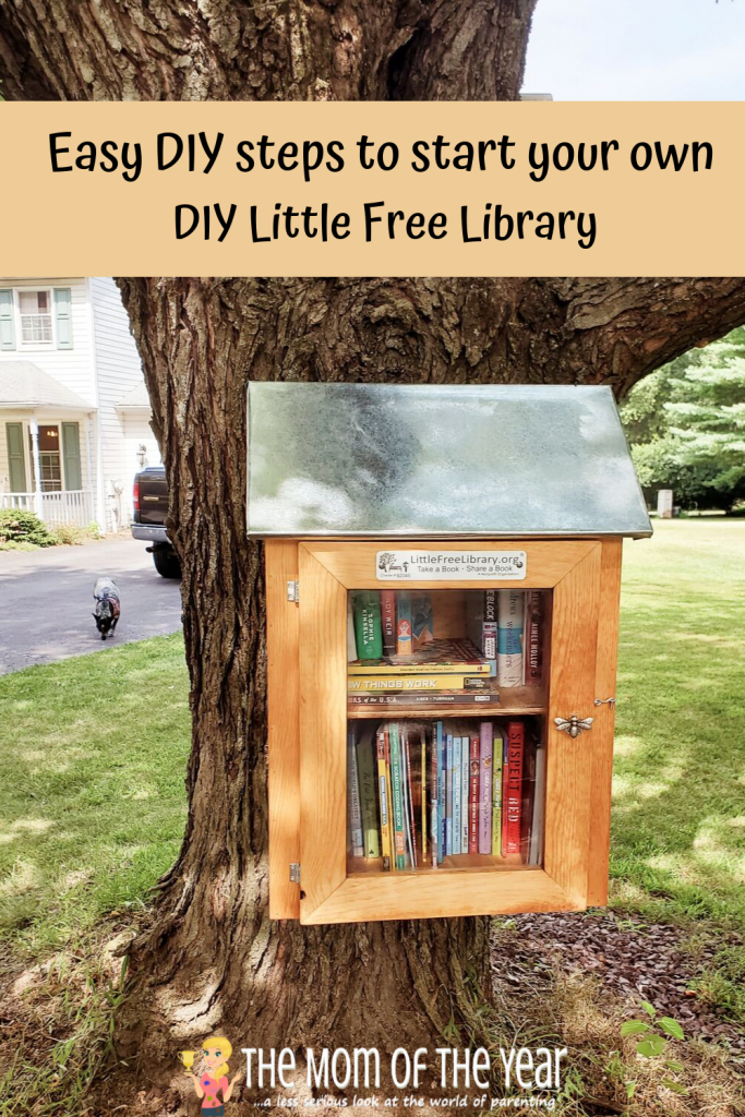 Wondering how to start a little free library? We've got your covered, start to finish, with this DIY guide! A Little Free Library is right around your corner with these hacks!