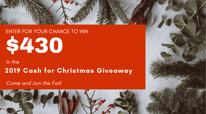 Need some extra cash for Christmas? We've got you covered--to the tune of $430! Enter here and get ready to score big with saving money this holiday season! Budget-friendly to the max!