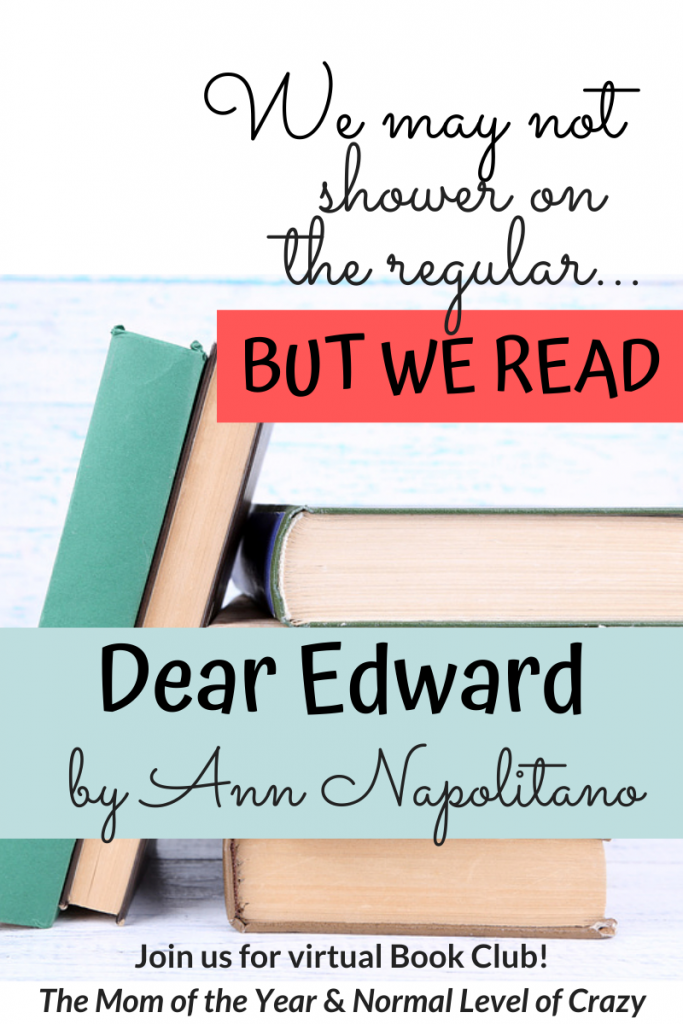 Looking for a good read? Our virtual book club is delighting in our latest book club pick! Join us for our Dear Edward book club discussion and chat the discussion questions with us! We're so glad you're here! Make sure to chime in for the chance to grab next month's pick for FREE!