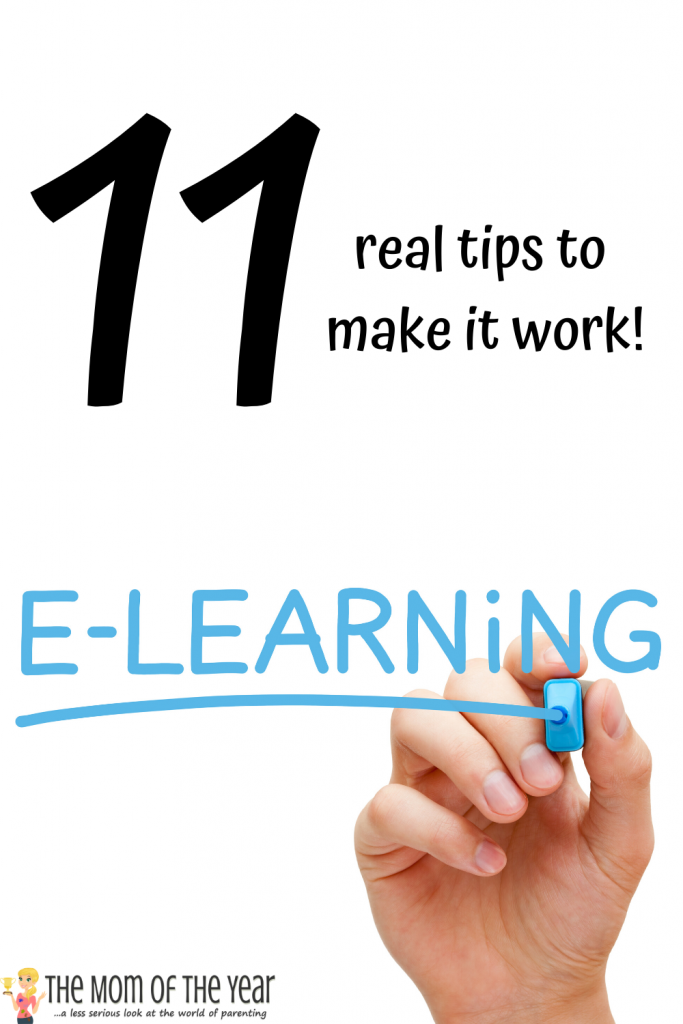 New to e-learning, parents? You aren't alone! Grab these 11 elementary e-learning tips to make a smooth go of this venture with your kids!