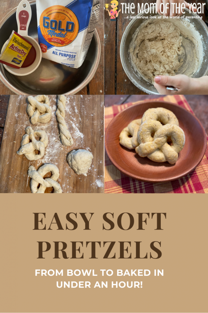 Easy Homemade Soft Pretzels