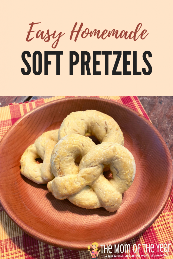 Easy Homemade Soft Pretzels