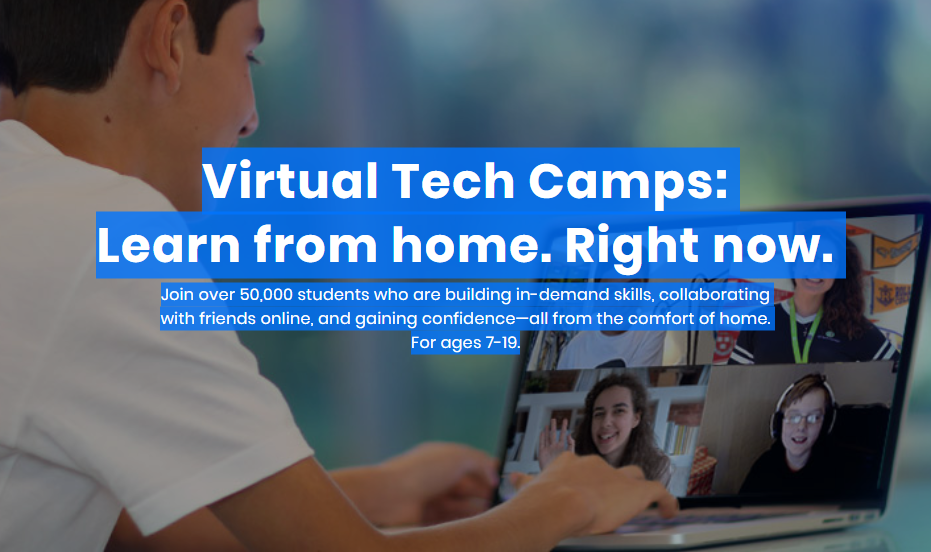 This online STEM camp is GENIUS for your kids! With virtual camp and online private lesson options, they work for your life NOW, with everything going on. Bonus? You snag a some alone time while kids build their STEM skills. Score!