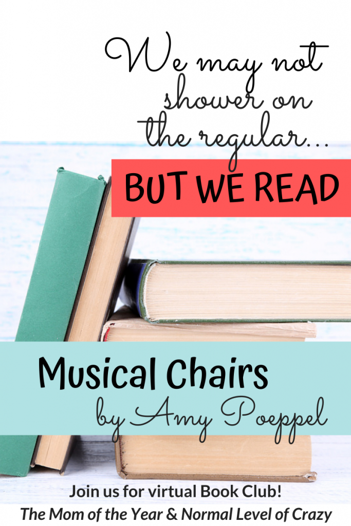 We're so excited to have you join our Musical Chairs Book Club discussion! And make sure to check out our next book pick and chime in on the book club discussion questions! And pssst...there's a FREE book up for grabs!