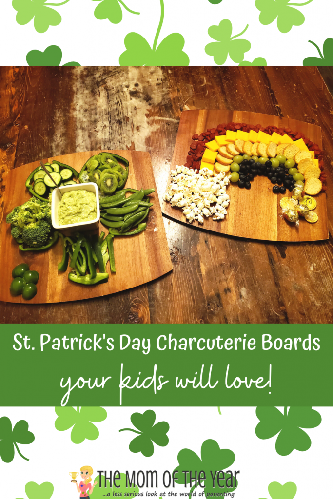 These kid-friendly St. Patrick's Day charcuterie boards are such a fun way to celebrate the holiday with a little magical fun! I would never have though of this idea for the end of the rainbow leprechaun's pot of gold! How creative and cute!