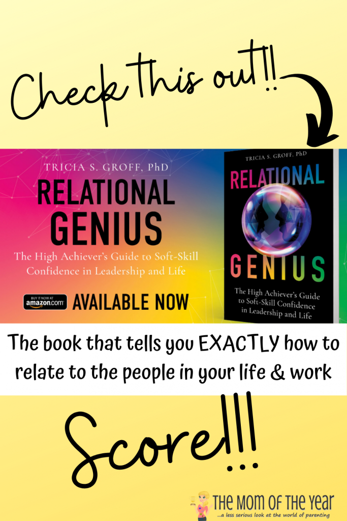 Dr. Tricia Groff's Relational Genius: The High Achiever’s Guide for Soft-Skill Confidence in Leadership and Life walks you through the nebulous world of emotion, social dynamics, and difficult people. It truly is genius, and I'm so thankful for this book!