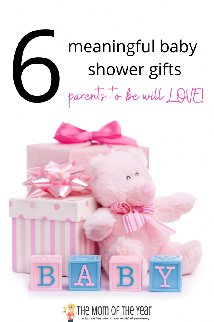 These 6 meaningful baby shower gifts will be SO appreciated by mom-to-be! Check these unique, creative gift ideas out!