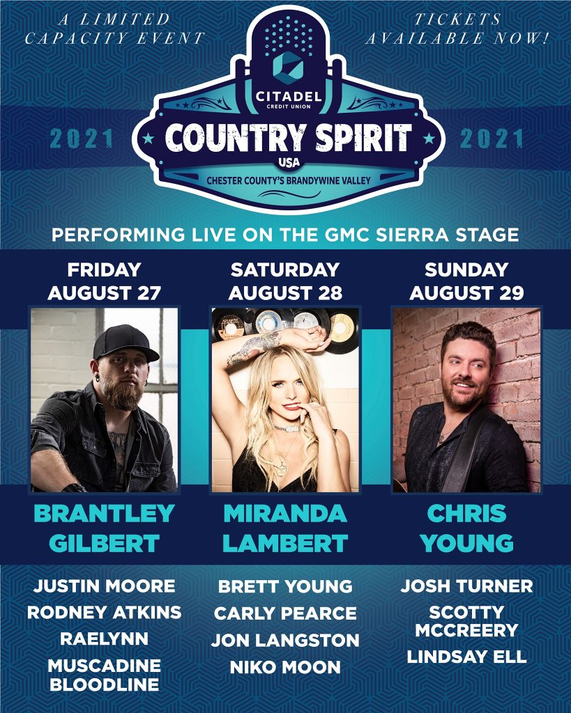 I love this festival! Country Spirit USA 2021 is ON!! Come out with your family and kick back in the country music spirit!