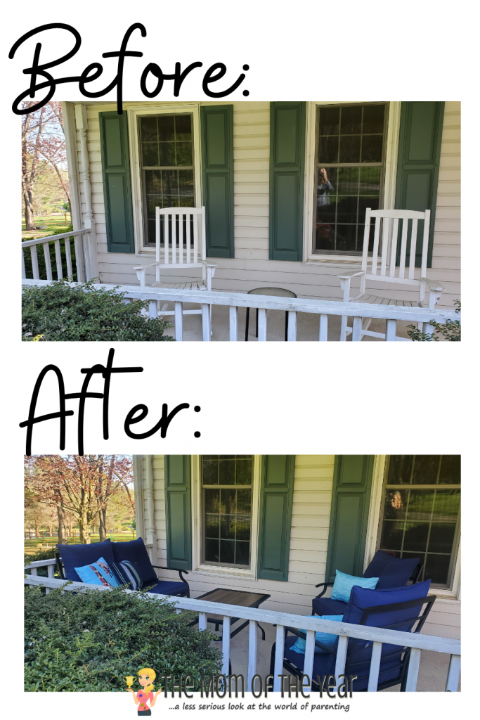 A front porch refresh doesn't have to be complicated or expensive--check out the few simple switches we made!