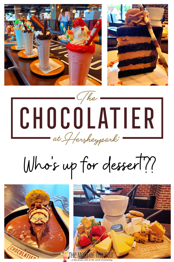 The Chocolatier restaurant at Hersheypark is a true FUN to to table experience that will delight and wow your family! Check here for the inside scoop on what to order!