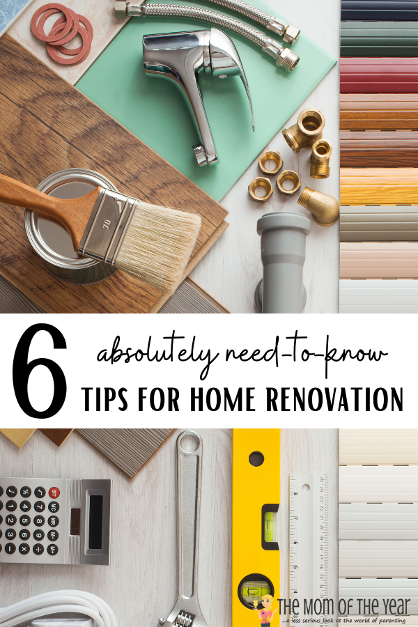 Home renovations can feel so overwhelming! Grab these 6 absolutely need-to-know tips to help you gameplan and organize!