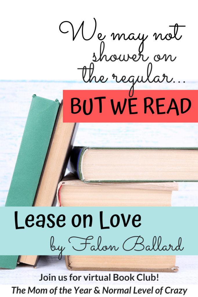 We're so excited to have you join our Lease on Love Book Club discussion! And make sure to check out our next book pick and chime in on the book club discussion questions! And pssst...there's a FREE book up for grabs!