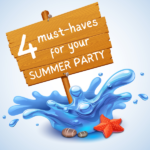 Throwing a summer party? 4 must-haves you need! Seriously check this out--I got some really smart ideas!