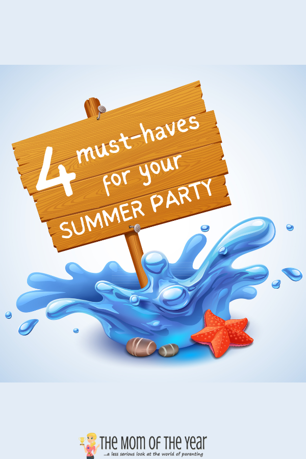 Throwing a summer party? 4 must-haves you need! Seriously check this out--I got some really smart ideas!