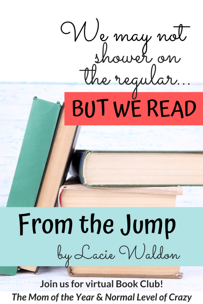 We're so excited to have you join our From the Jump Book Club discussion! And make sure to check out our next book pick and chime in on the book club discussion questions! And pssst...there's a FREE book up for grabs!