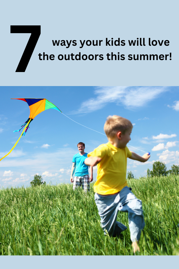 Summer is here! Get the kids outside and playing happily with these smart ideas!