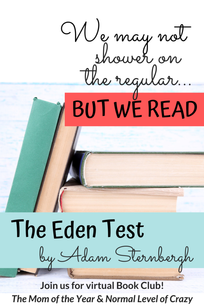 We're so excited to have you join our The Eden Test Book Club discussion! And make sure to check out our next book pick and chime in on the book club discussion questions! And pssst...there's a FREE book up for grabs!