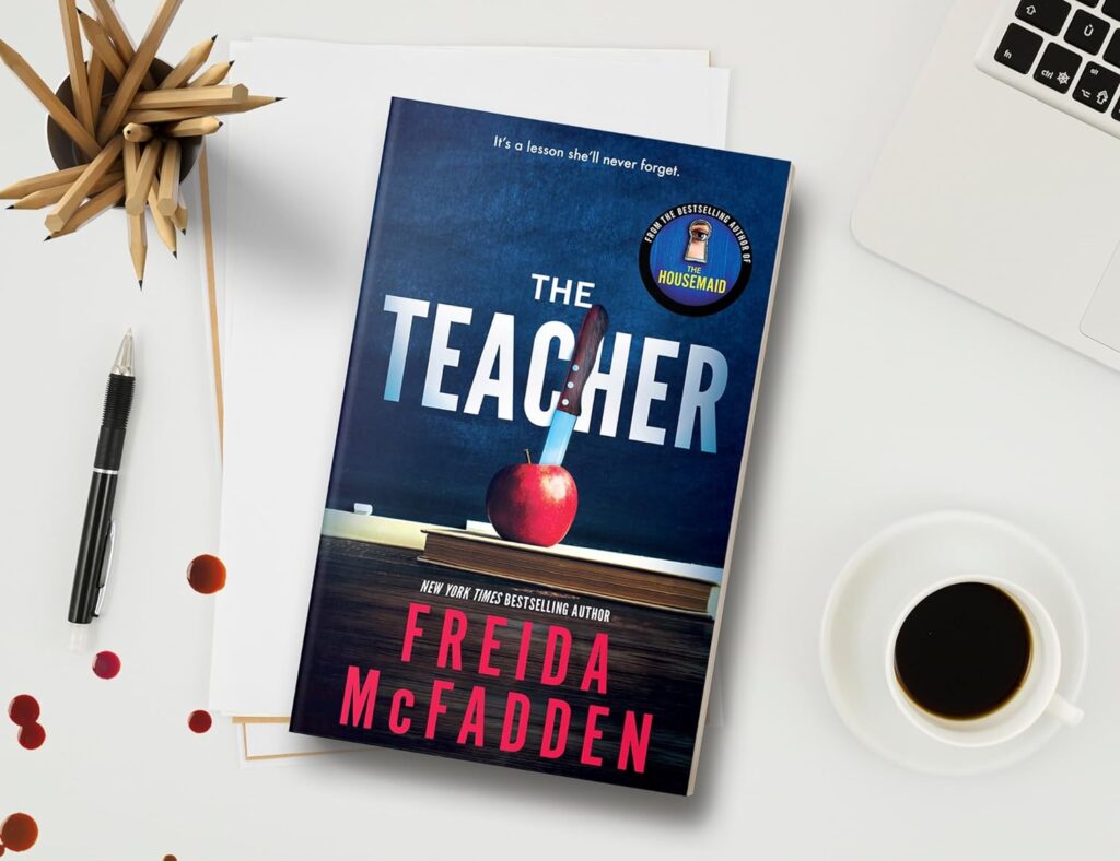 We're so excited to have you join our The Teacher Book Club discussion! And make sure to check out our next book pick and chime in on the book club discussion questions! And pssst...there's a FREE book up for grabs!
